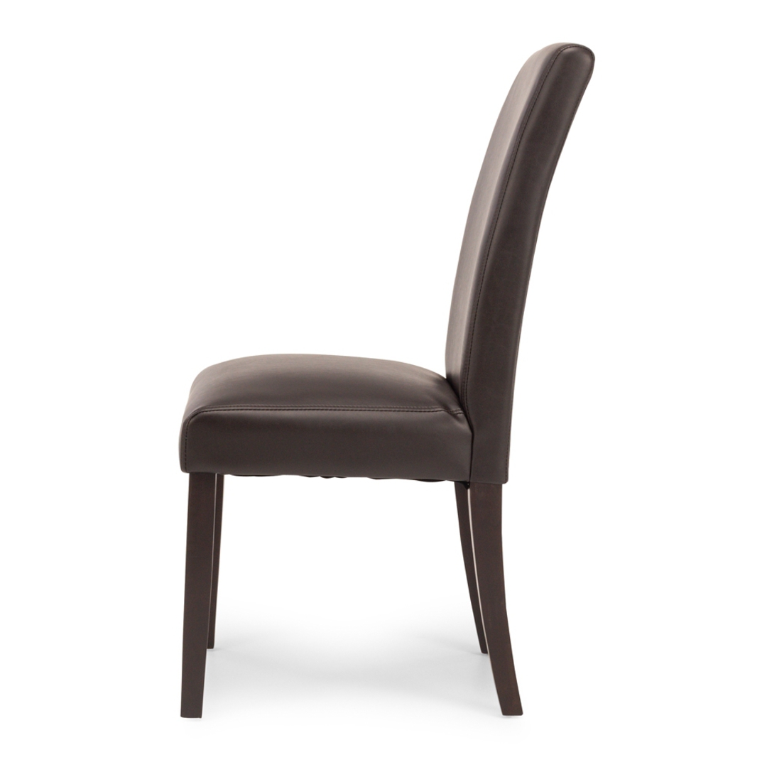 Vienna Dark Brown Chair Dark Leg image 2